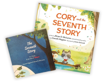 Cover of The Seventh Story and Cory and the Seventh Story books